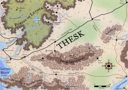 Карта Теска