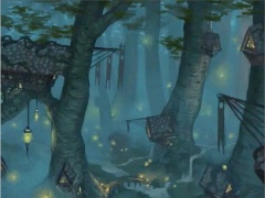 Деревня лесных эльфов в Высоком Лесу